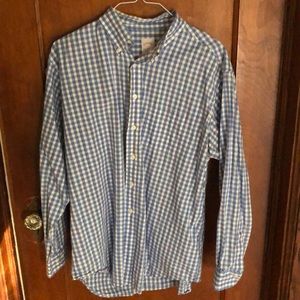 Brooks Brothers Gingham button down shirt.